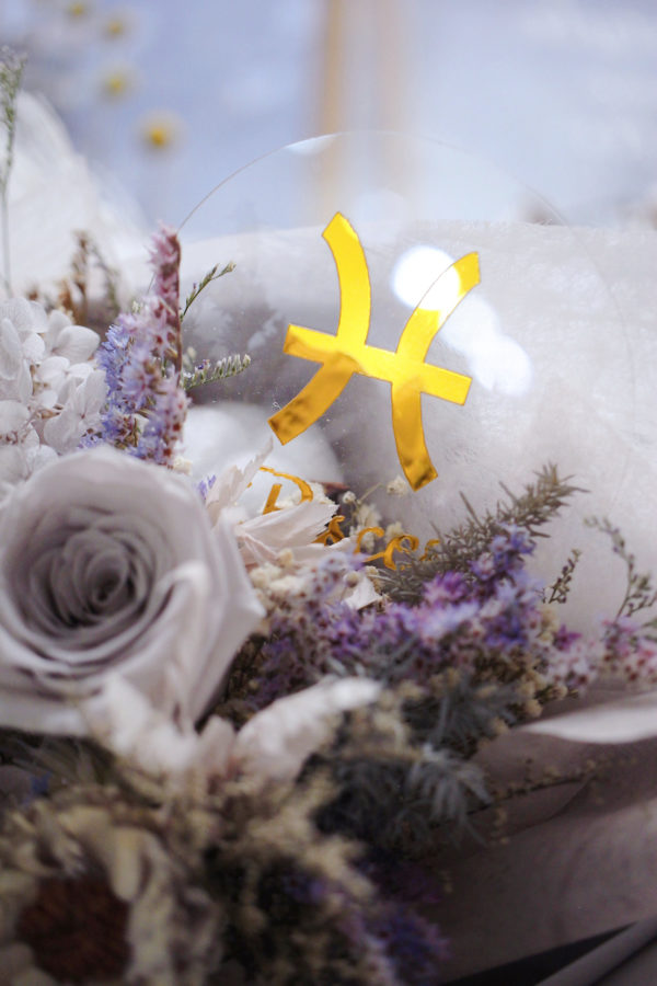 （現貨）12星座幸運色生日花束 12 Zodiac Signs Aries Lucky Color Flowers